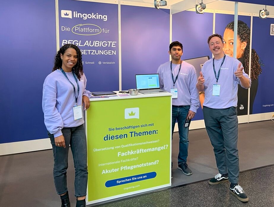 lingoking beim Pflegetag Rheinland-Pfalz