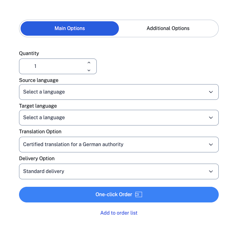 1-click-order Customer Area 1-click-order Customer Area