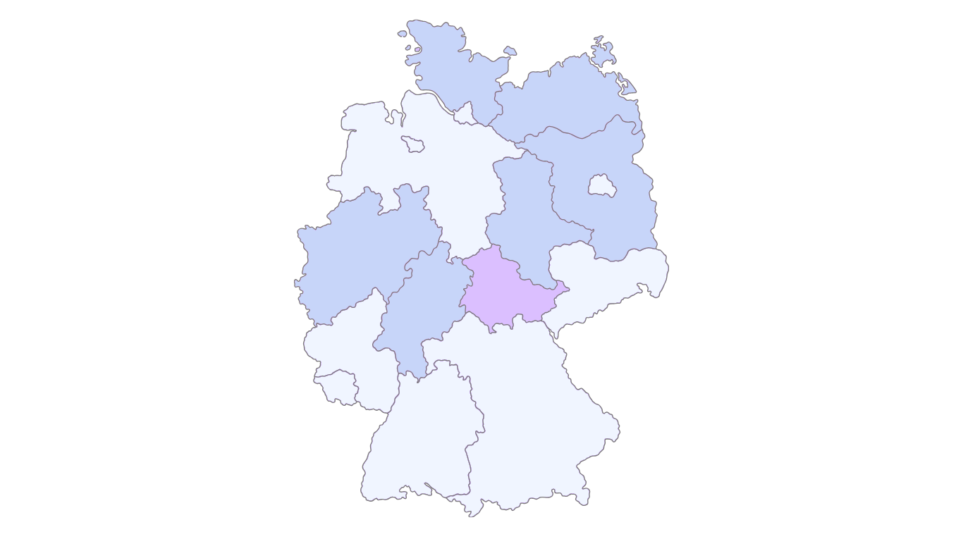 Deutschland mit Bundesländern Deutschland mit Bundesländern