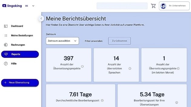Customer Area Reports